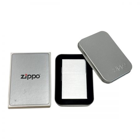  ZIPPO ジッポー ライター 1932レプリカ セカンドリリース シルバー ブラッシュドクローム 缶ケース有