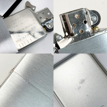  ZIPPO ジッポー ライター 1932レプリカ セカンドリリース シルバー ブラッシュドクローム 缶ケース有