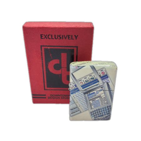  ZIPPO ジッポー オイルライター 2001年製 CELL PHONE DOWNTOWN DESIGN STUDIO 箱有