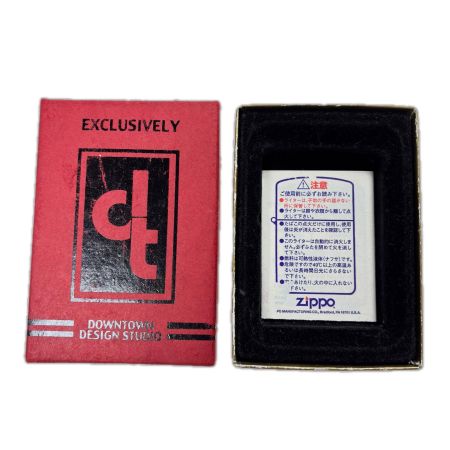  ZIPPO ジッポー オイルライター 2001年製 CELL PHONE DOWNTOWN DESIGN STUDIO 箱有