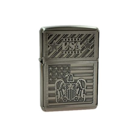 ZIPPO ジッポー オイルライター 1999年製 星条旗 イーグル オールサイド 箱有