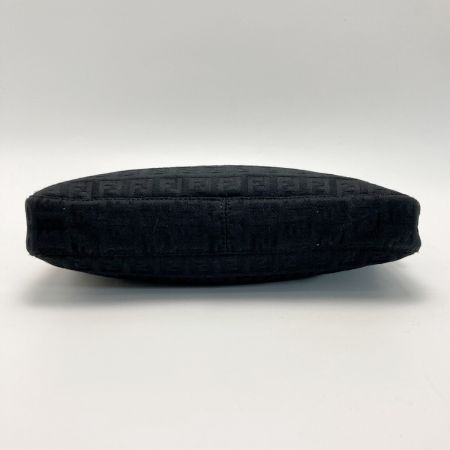  FENDI フェンディ ズッキーノ ワンショルダーバッグ 2408/8BR394/JQ4 048 ブラック ハンドバッグ キャンバス×レザー