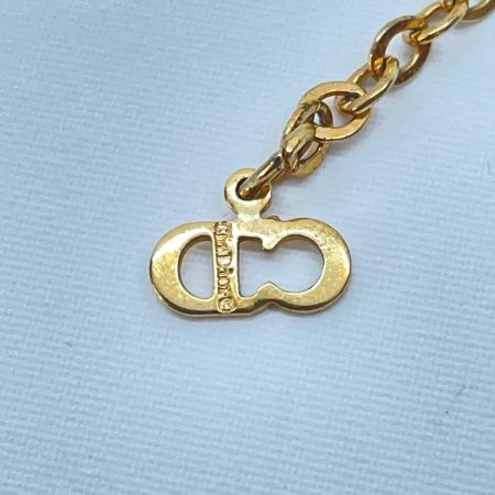  Christian Dior クリスチャンディオール レディース ネックレス CDロゴ ゴールド