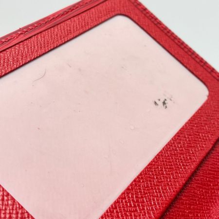 LOUIS VUITTON ルイヴィトン エピ ポルト2カルト カードケース M63207 カスティリアンレッド レザー 