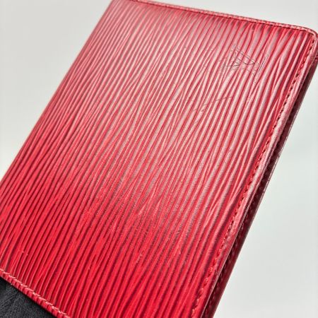 LOUIS VUITTON ルイヴィトン エピ ポルト2カルト カードケース M63207 カスティリアンレッド レザー 
