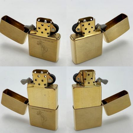  ZIPPO ジッポー SOLID BRASSBRUSH BRASS COMMEMORATIVE 1932-1982 1987 WINDY オイルライター