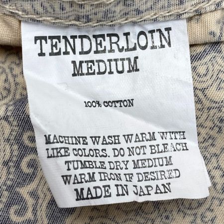  TENDERLOIN テンダーロイン ジャケット プルオーバー パーカー サイズ M メンズ T-PAISLEY HOODED BROWN ベージュ