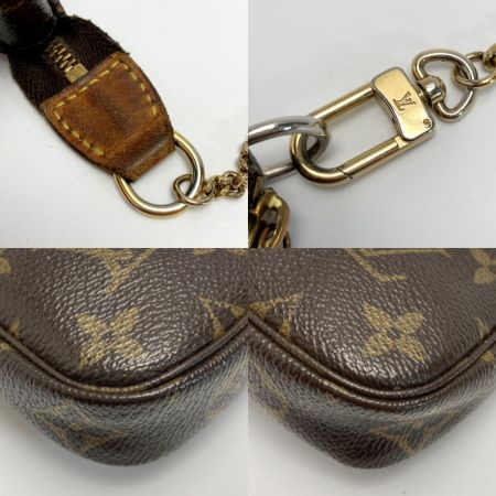  LOUIS VUITTON ルイヴィトン モノグラム ミニポシェット アクセソワール M58009 アクセサリーポーチ