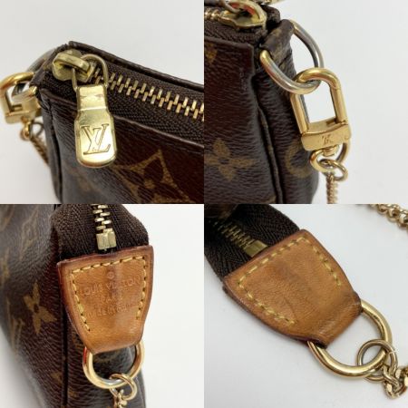  LOUIS VUITTON ルイヴィトン モノグラム ミニポシェット アクセソワール M58009 アクセサリーポーチ