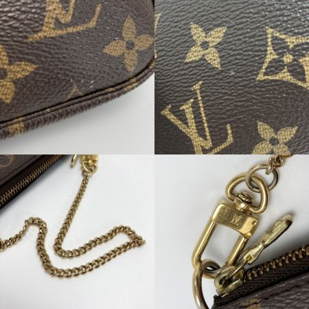  LOUIS VUITTON ルイヴィトン モノグラム ミニポシェット アクセソワール M58009 アクセサリーポーチ