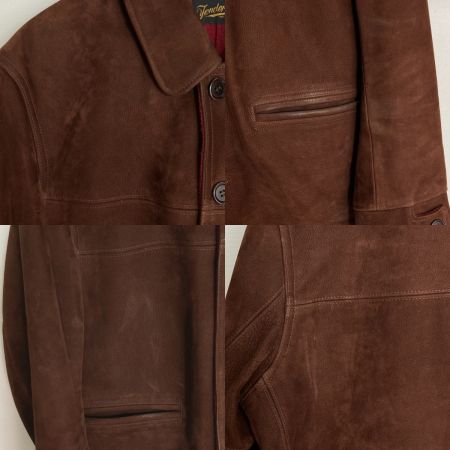  TENDERLOIN テンダーロイン レザージャケット 牛革 サイズ M メンズ ブラウン
