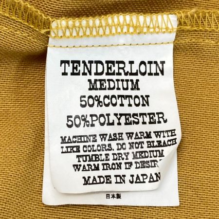  TENDERLOIN テンダーロイン シャツ サイズ Ｍ メンズ マスタード