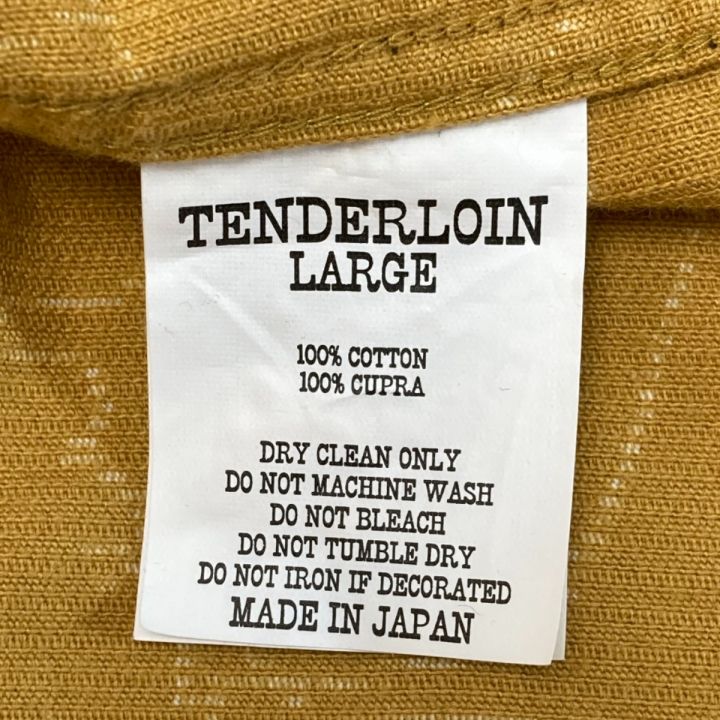 TENDERLOIN テンダーロイン シャツ サイズ L メンズ マスタード｜中古 