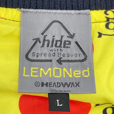   hide The 23rd Memorial スカジャン SIZE L 限定300枚 サイズ L メンズ ネイビー×シルバー