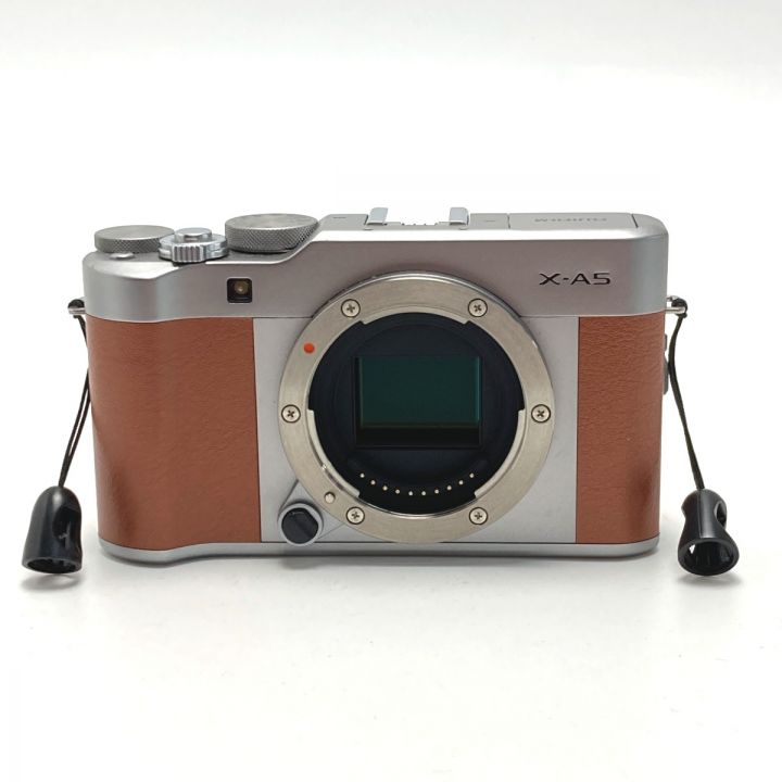 FUJIFILM フジフィルム ミラーレス一眼 レンズキット X-A5 ブラウン 箱付き｜中古｜なんでもリサイクルビッグバン