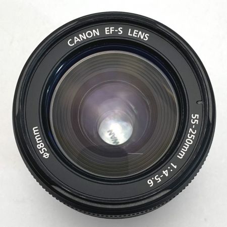  CANON キャノン EF-S 55-250mm F4-5.6 IS レンズ 望遠レンズ APS-C対応 55-250mm 1:4-5.6IS