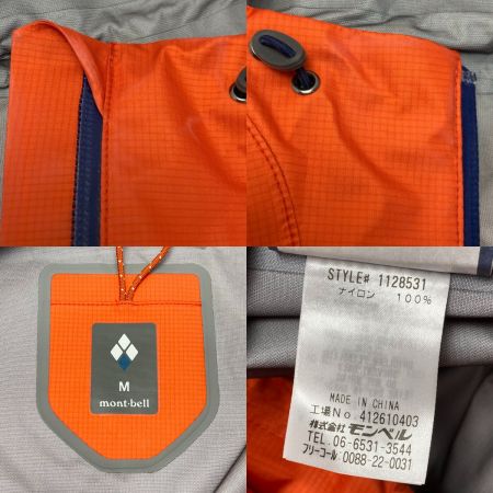  mont･bell モンベル ジャケット サイズ M メンズ 1128531 オレンジ