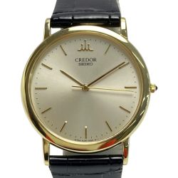 ☆☆ SEIKO セイコー クレドール 18K GBAP006 /8J81-7000 クォーツ メンズ 腕時計 CREDOR Bランク