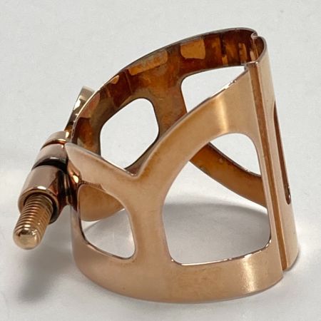  BG アルトサックス用リガチャー L19 ローズゴールド 変色有り