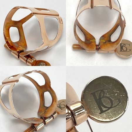  BG アルトサックス用リガチャー L19 ローズゴールド 変色有り