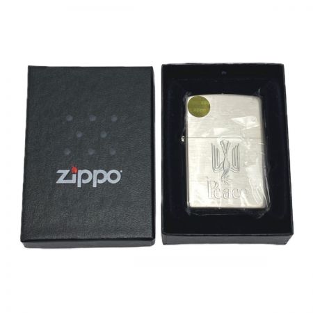  ZIPPO ジッポー ライター 2011年製 Peace ピース 当選品 箱有