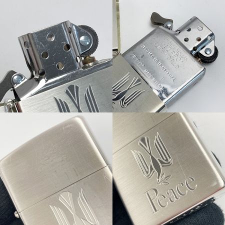  ZIPPO ジッポー ライター 2011年製 Peace ピース 当選品 箱有