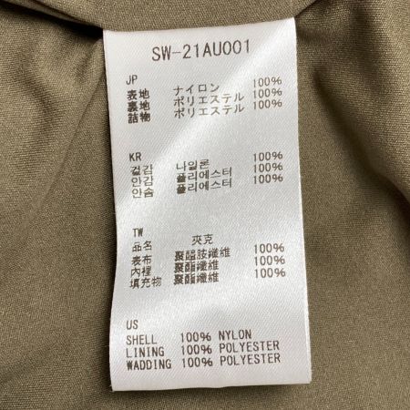  snowpeak スノーピーク ノーカラージャケット サイズ M レディース SW-21AU001 オリーブ