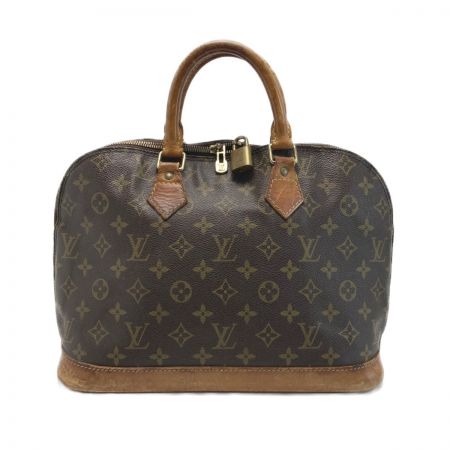  LOUIS VUITTON ルイヴィトン モノグラム アルマ M51130 ハンドバッグ パドロック有