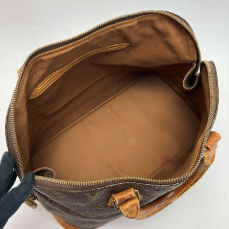  LOUIS VUITTON ルイヴィトン モノグラム アルマ M51130 ハンドバッグ パドロック有