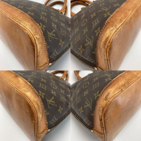  LOUIS VUITTON ルイヴィトン モノグラム アルマ M51130 ハンドバッグ パドロック有