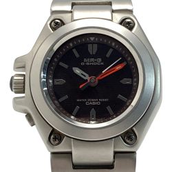☆☆ CASIO カシオ G-SHOCK MR-G レフトリューズ MRG-120-TL-1A ブラック クォーツ メンズ 腕時計 Bランク