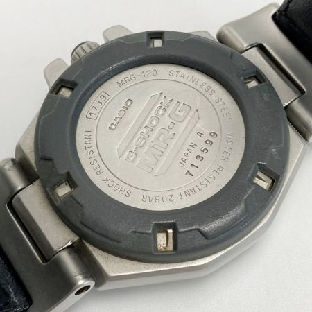  CASIO カシオ G-SHOCK MR-G レフトリューズ MRG-120-TL-1A ブラック クォーツ メンズ 腕時計