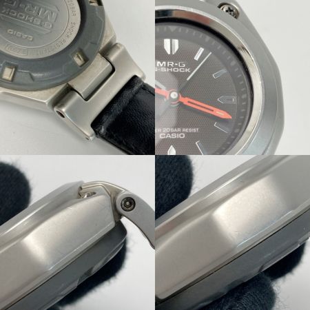  CASIO カシオ G-SHOCK MR-G レフトリューズ MRG-120-TL-1A ブラック クォーツ メンズ 腕時計
