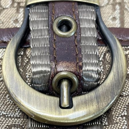  Christian Dior クリスチャンディオール MC0057 ブラウン ショルダーポーチ レディース