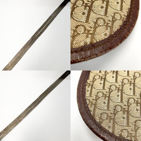  Christian Dior クリスチャンディオール MC0057 ブラウン ショルダーポーチ レディース