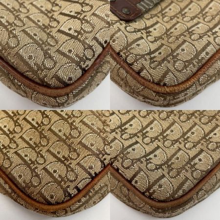  Christian Dior クリスチャンディオール MC0057 ブラウン ショルダーポーチ レディース