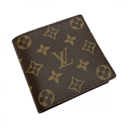  LOUIS VUITTON ルイヴィトン モノグラム ポルトフォイユ・マルコ M61675 旧型 2つ折り財布