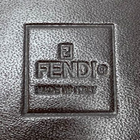  FENDI フェンディ ズッカ 2289-10162-099 ダークブラウン 四連キーケース メンズ レディース