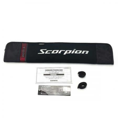  SHIMANO シマノ スコーピオン 2651R-5 39205 バスロッド 竿袋付き