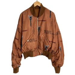 ☆☆ STUDIO R330 MA-1ジャケット リバーシブル仕様 R330-58JK ブラウン サイズ L レディース Bランク