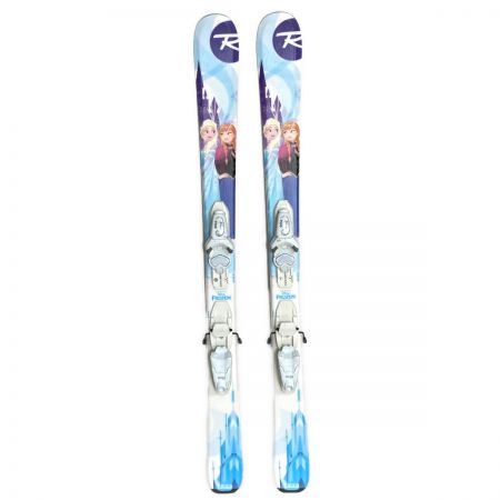 ROSSIGNOL ロシニョール Jrスキー アナ雪 122cm アナと雪の女王 スキー板 スキー ビンディングセット  スカイブルー｜中古｜なんでもリサイクルビッグバン