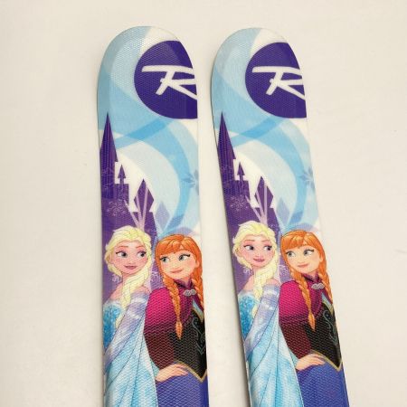 ROSSIGNOL ロシニョール Jrスキー アナ雪 122cm アナと雪の女王 スキー板 スキー ビンディングセット  スカイブルー｜中古｜なんでもリサイクルビッグバン