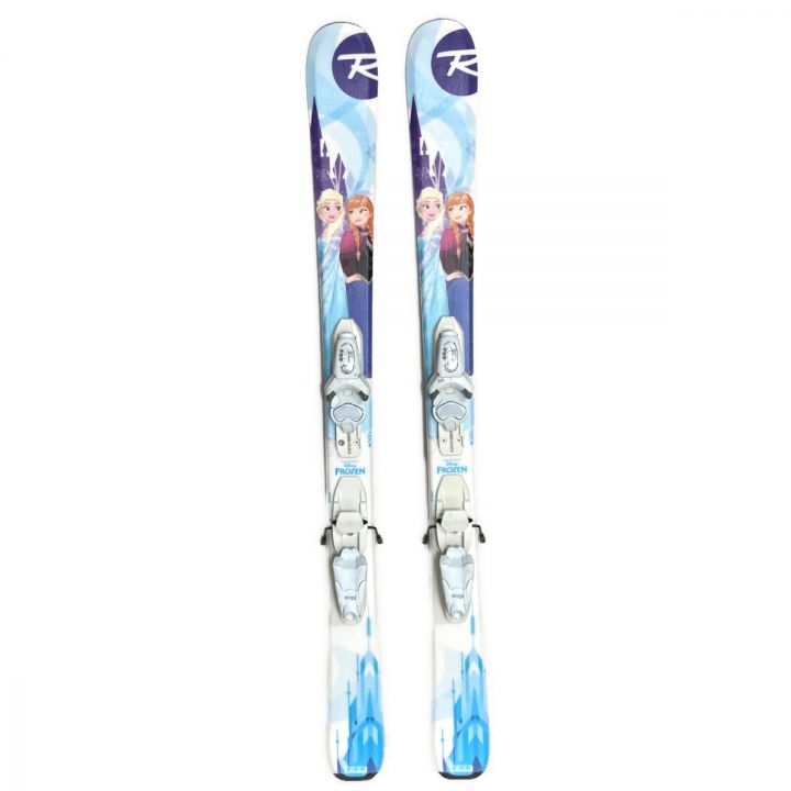 ROSSIGNOL ロシニョール Jrスキー アナ雪 122cm アナと雪の女王 スキー板 スキー ビンディングセット  スカイブルー｜中古｜なんでもリサイクルビッグバン