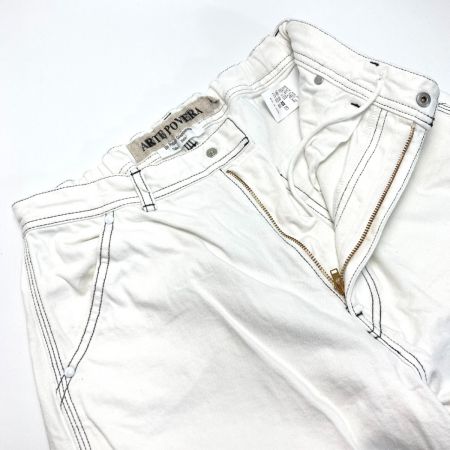 ARTE POVERAun prodotto giapponese デニムパンツ サイズ S レディース ホワイト