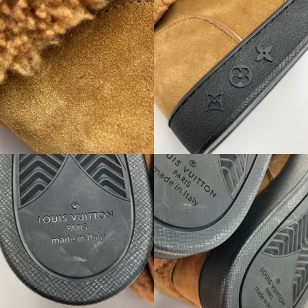  LOUIS VUITTON ルイヴィトン スノードロップ・ライン FA0270 ブラウン ムートンブーツ SIZE40 スエード 布袋有
