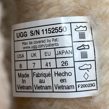  UGG×TELFAR ロゴ ミニ ブーツ ムートンブーツ デニム 1152550 ネイビー SIZE 26cm