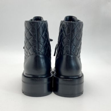 ココマーク　レースアップショートブーツ 2023年秋冬 CHANEL シャネル ブーツ ショートブーツ レース