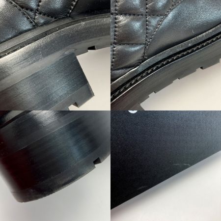  CHANEL シャネル ココマーク マトラッセ レースアップ ショートブーツ G36424 ブラック SIZE39 箱・布袋有
