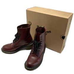 ☆☆ Dr.Martens ドクターマーチン 8ホール ブーツ 14638600 チェチーレッド UK5 EU38 レディース 箱付 Bランク