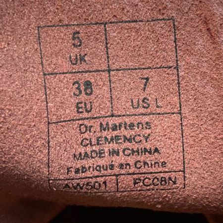  Dr.Martens ドクターマーチン 8ホール ブーツ 14638600 チェチーレッド UK5 EU38 レディース 箱付